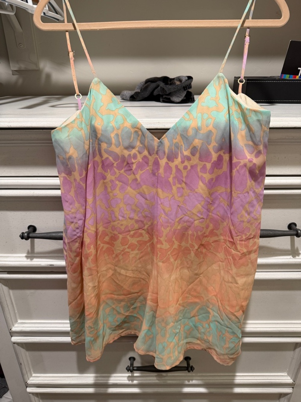Show Me Your MuMu Strapless Pastel Ombre romper